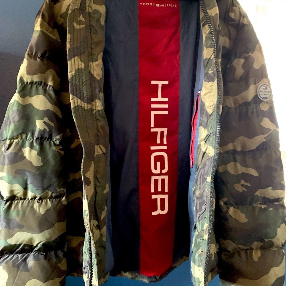 Tommy Hilfiger Two Tone Puffer Jacket
